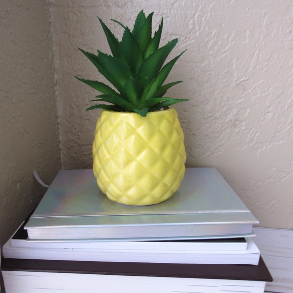Potted Artificial Succulent Pineapple Decoration - Picture 3 of 8